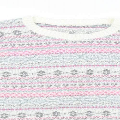 Preworn Womens Multicoloured Argyle/Diamond  Pullover Jumper
