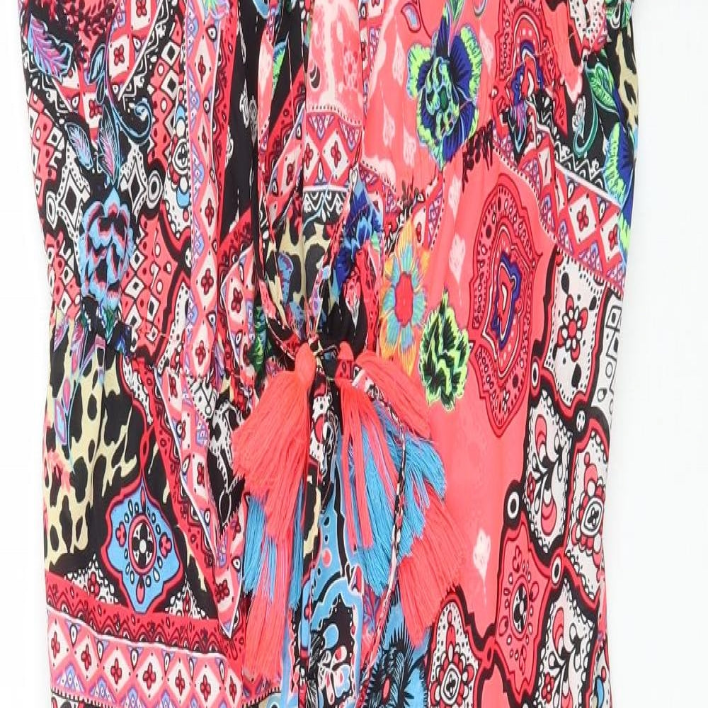 George Womens Multicoloured Paisley  Maxi  Size M  - Beach Cover Up