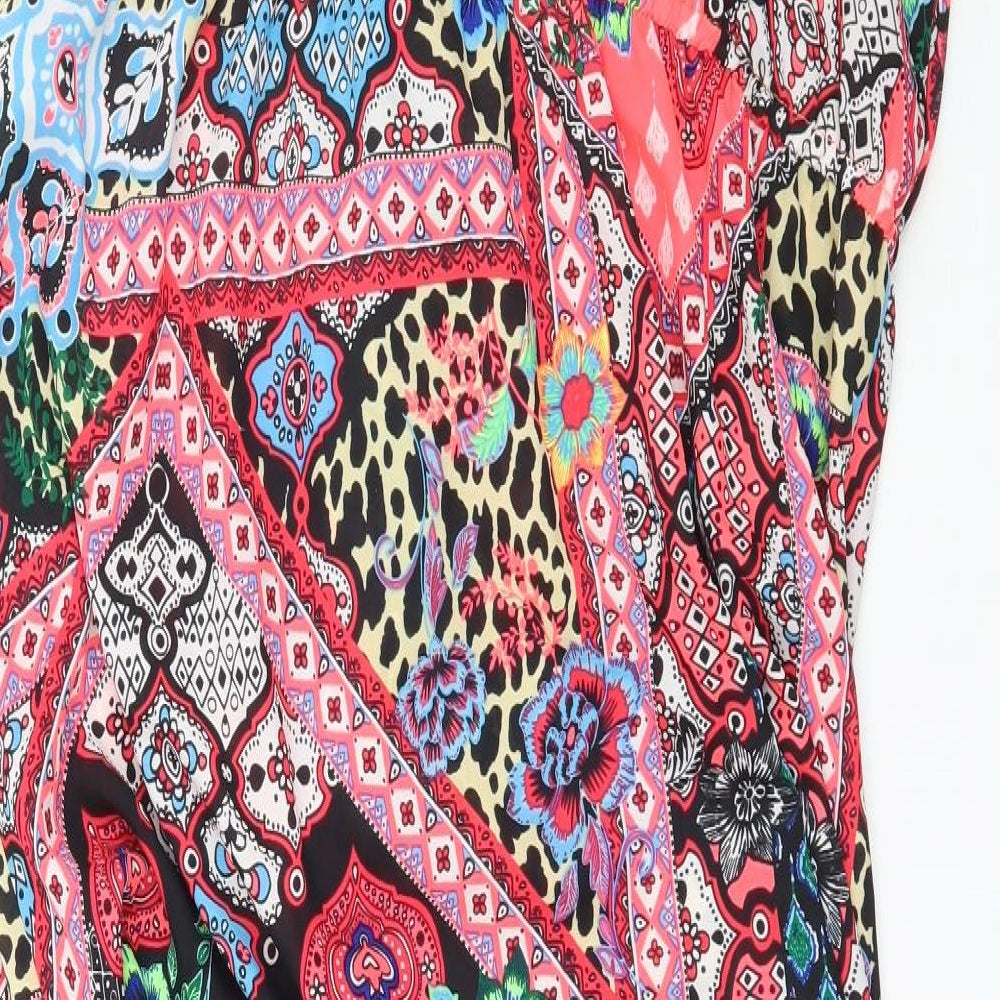 George Womens Multicoloured Paisley  Maxi  Size M  - Beach Cover Up