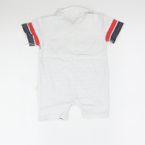 Preworn Baby Multicoloured Striped  Babygrow One-Piece Size 3-6 Months