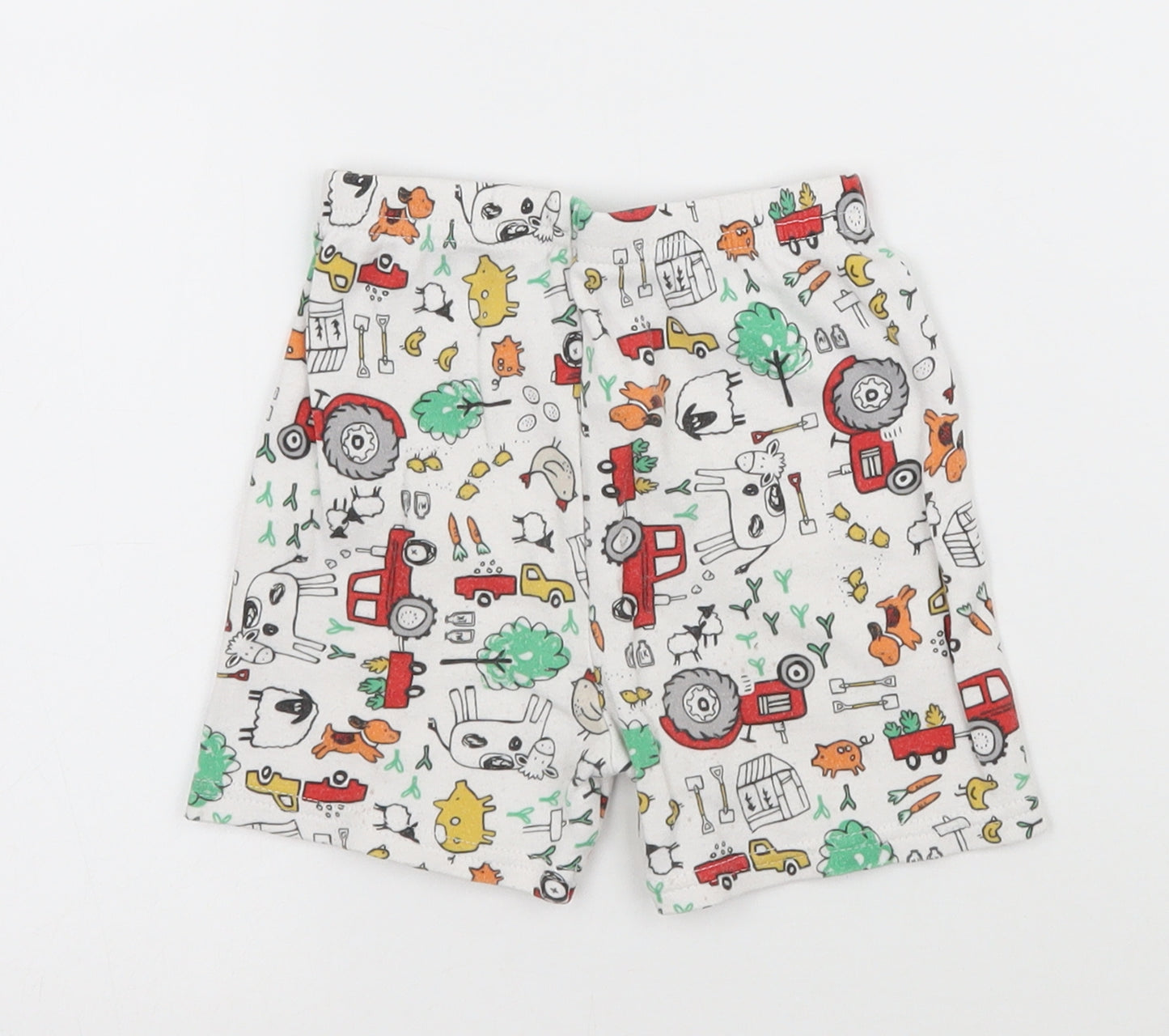 George Baby Multicoloured   Jogger Leggings Size 9-12 Months  - Farm Animals