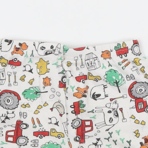 George Baby Multicoloured   Jogger Leggings Size 9-12 Months  - Farm Animals