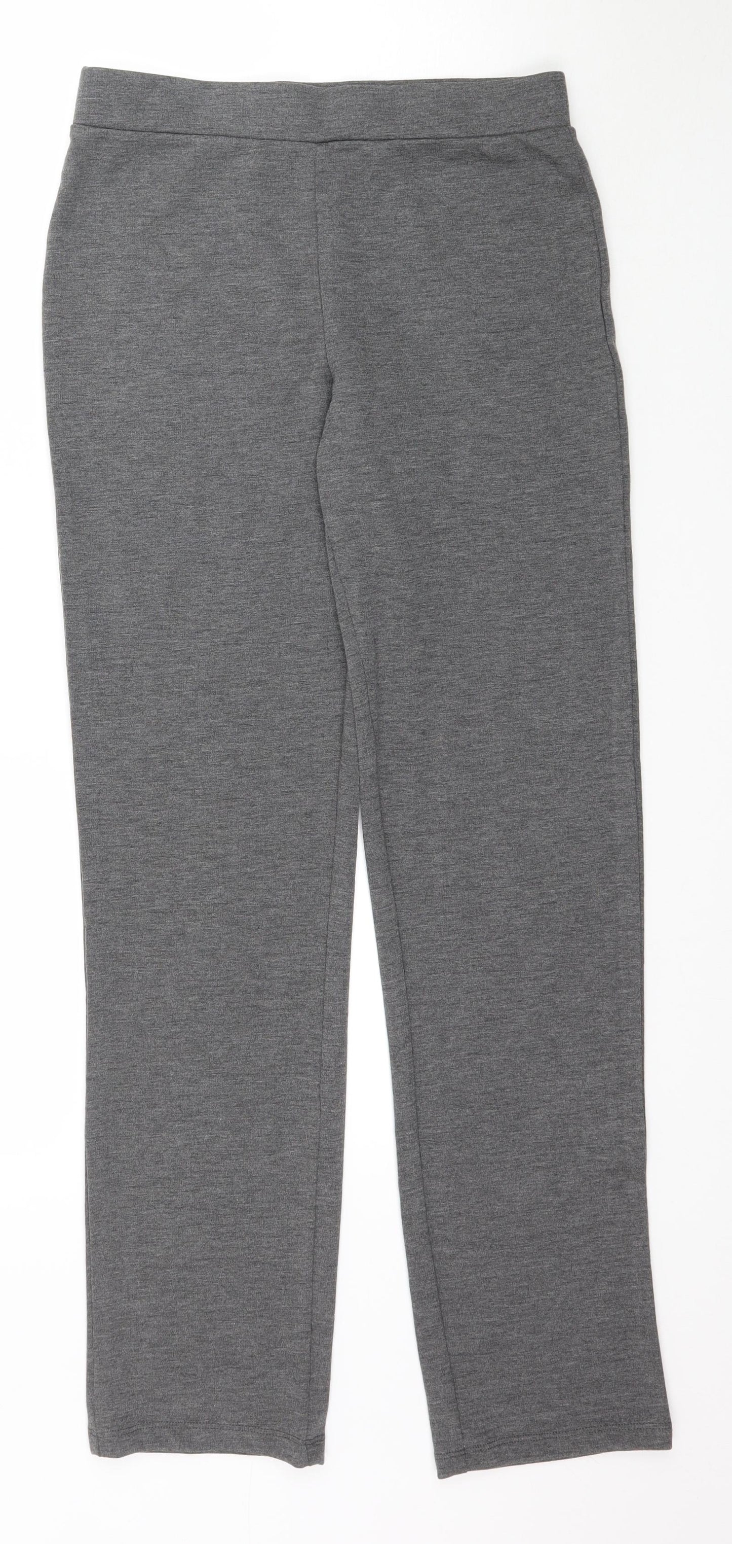Preworn Womens Grey   Jogger Trousers Size 8 L31 in