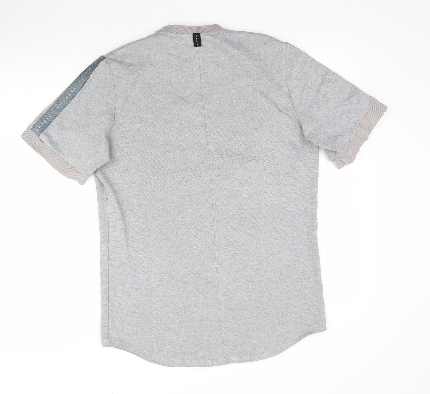 Hermano Mens Grey    T-Shirt Size L