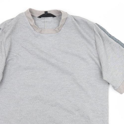 Hermano Mens Grey    T-Shirt Size L