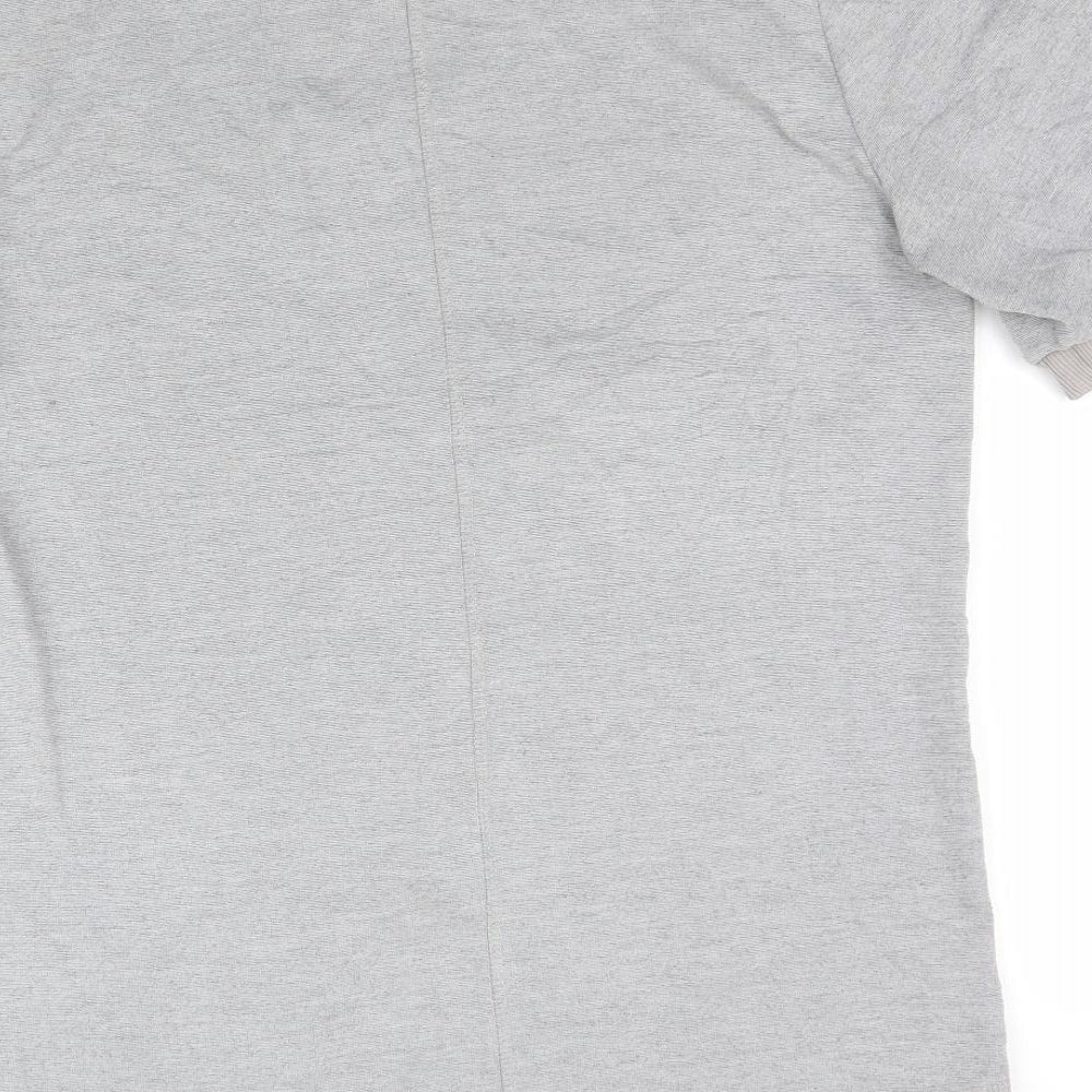 Hermano Mens Grey    T-Shirt Size L
