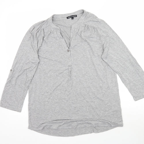 Cable & Gauge Womens Grey   Basic T-Shirt Size M