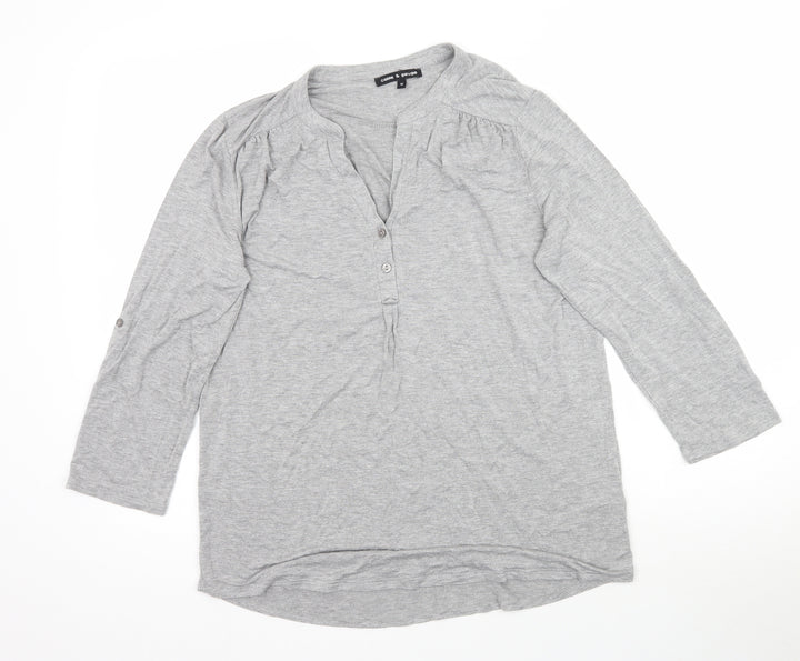 Cable & Gauge Womens Grey   Basic T-Shirt Size M
