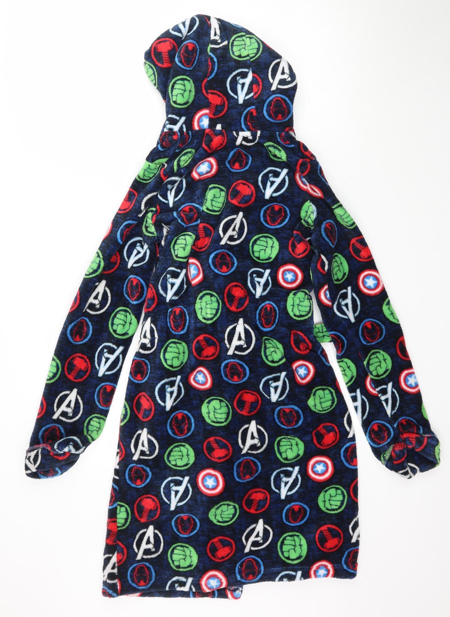 TU Boys Multicoloured Solid   Robe Size 11-12 Years  - Avengers Dressing Gown