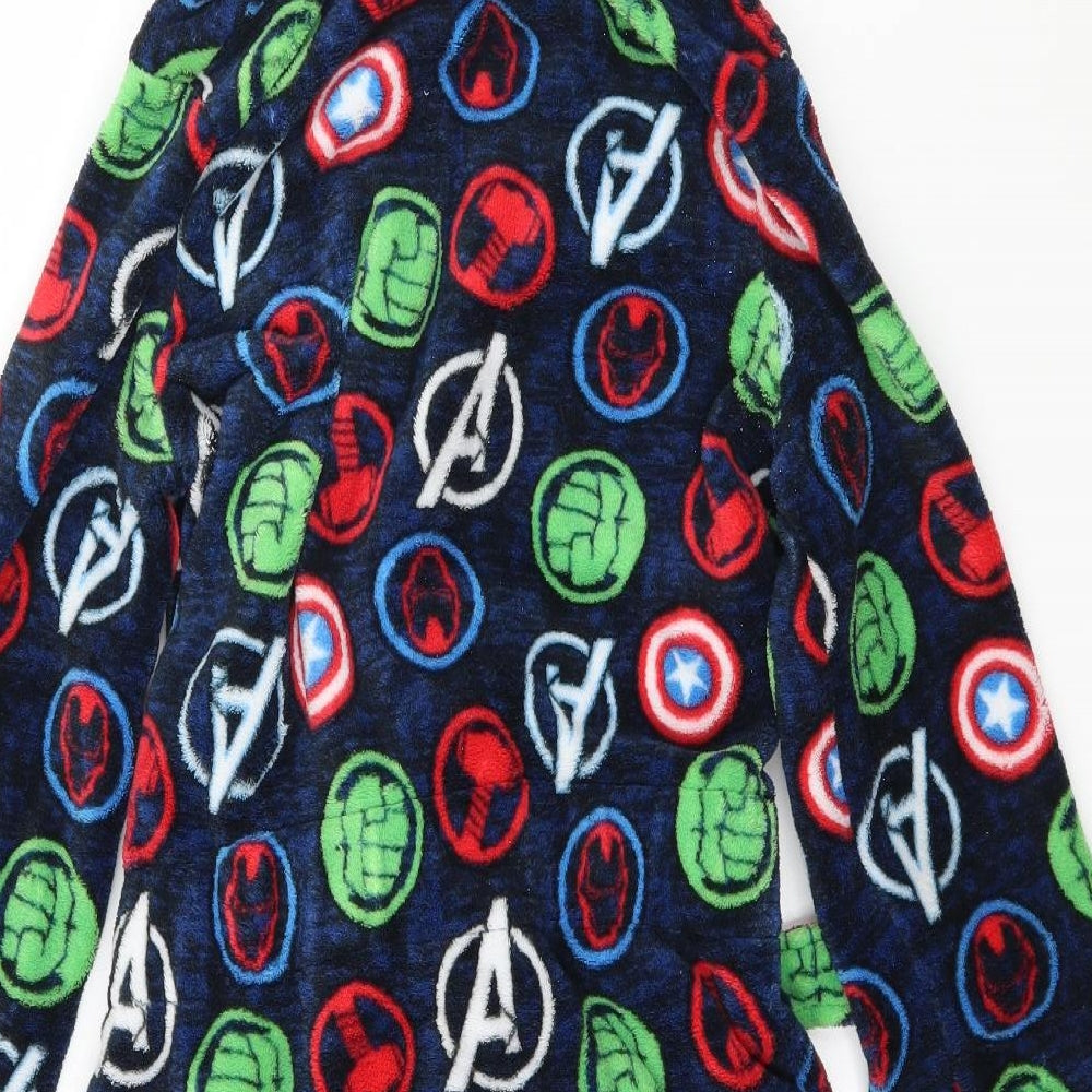 TU Boys Multicoloured Solid   Robe Size 11-12 Years  - Avengers Dressing Gown