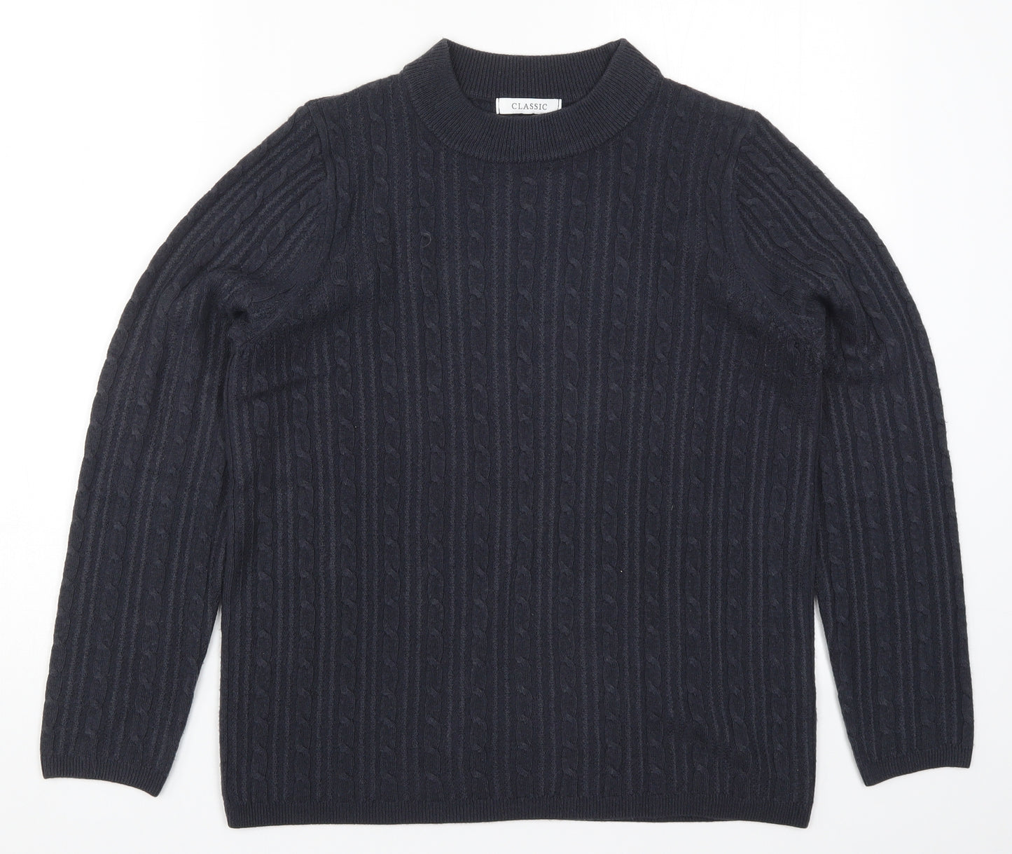 Marks and Spencer Womens Blue  Knit Pullover Jumper Size 12