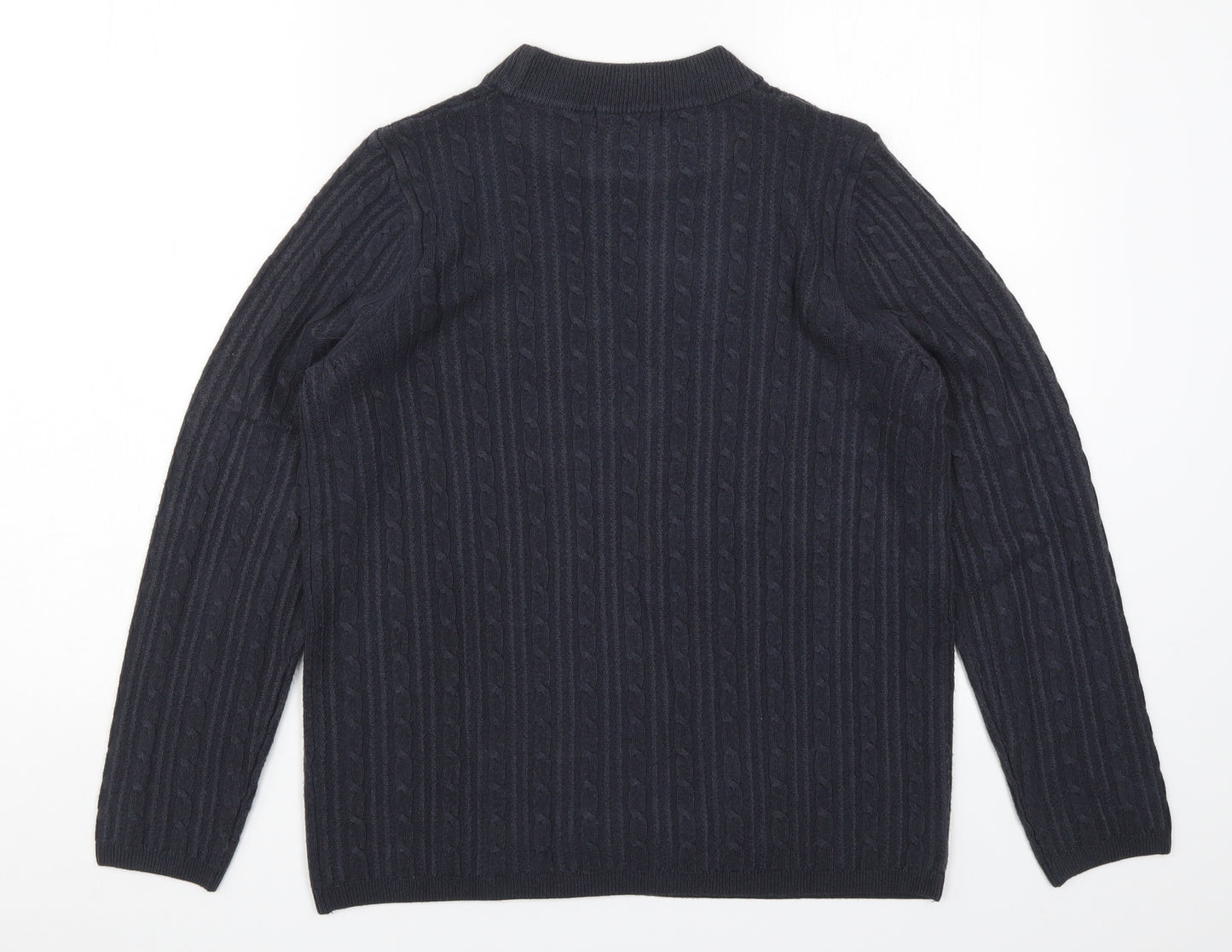 Marks and Spencer Womens Blue  Knit Pullover Jumper Size 12