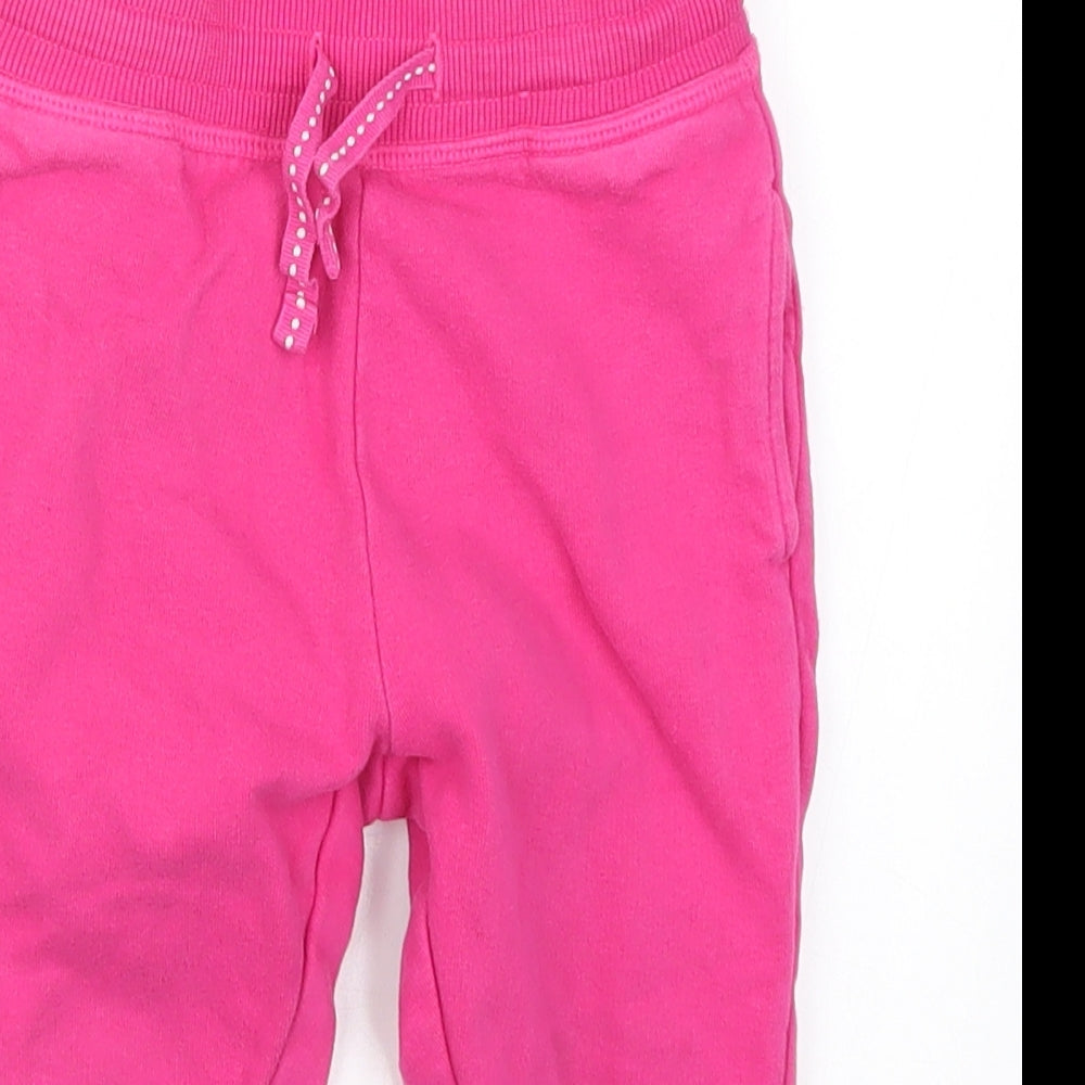 George Girls Pink   Sweatpants Trousers Size 2-3 Years
