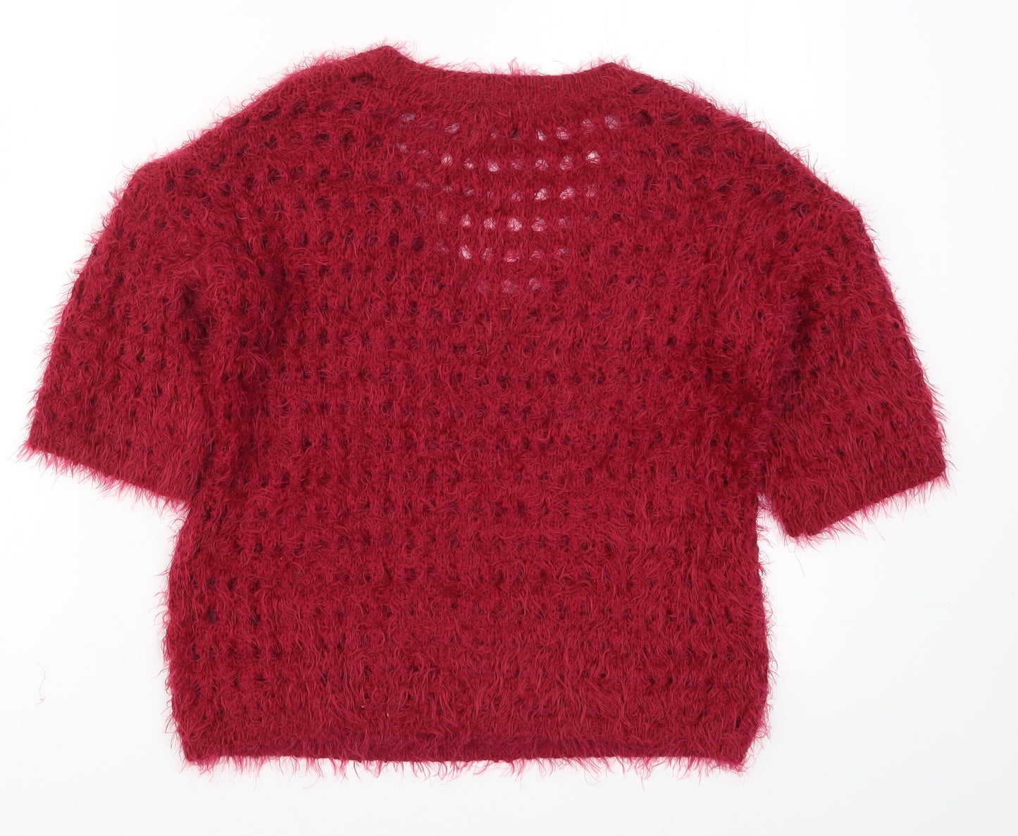 NEXT Womens Red  Knit Pullover Jumper Size S