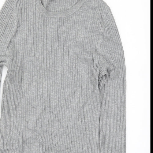 NEXT Womens Grey  Knit Pullover Jumper Size 12