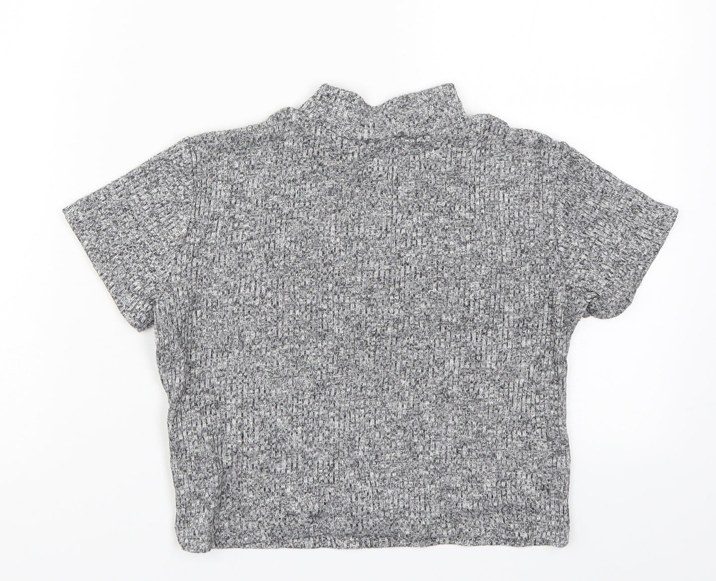 New Look Womens Grey   Basic T-Shirt Size 8