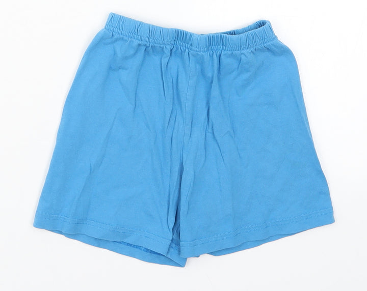 Nutmeg Boys Blue Sweat Shorts Size 5-6 Years - Pyjama Pants