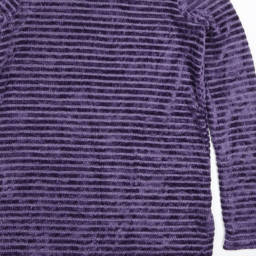 NEXT Womens Purple  Knit Pullover Jumper Size 6