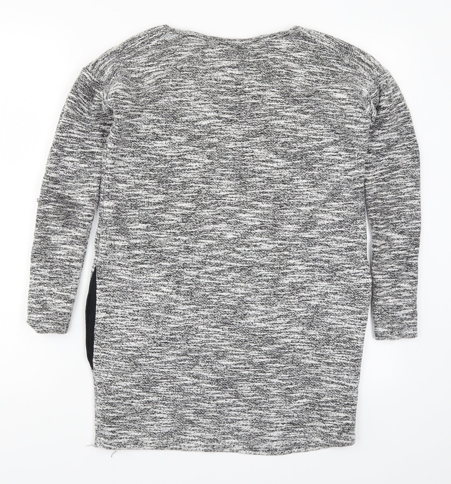 Miss Selfridge Womens Grey  Knit Pullover Jumper Size 6
