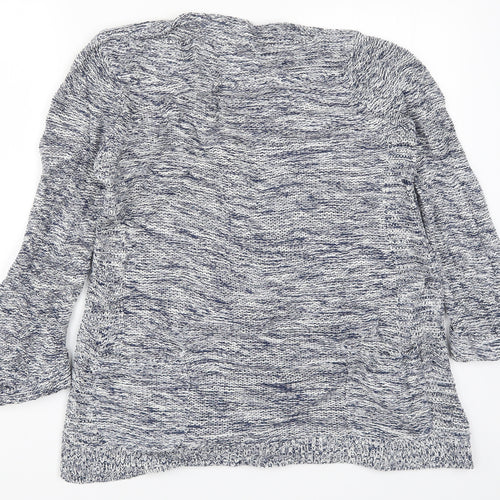 Wallis Womens Blue  Knit Pullover Jumper Size S