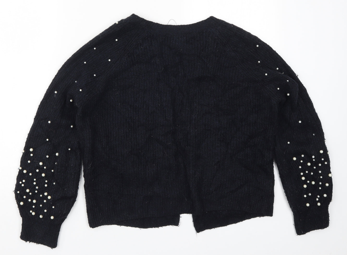 Marks and Spencer Womens Blue  Knit Cardigan Jumper Size S