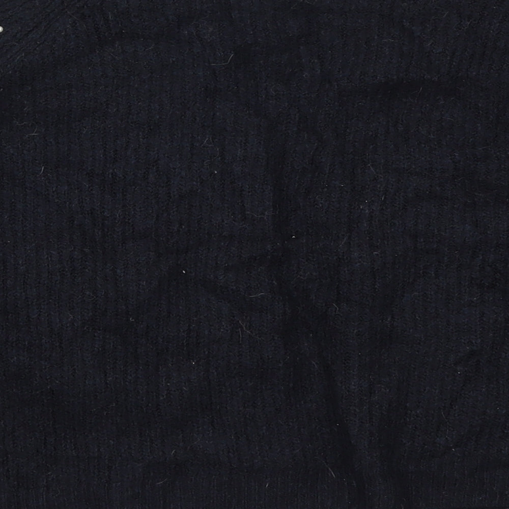 Marks and Spencer Womens Blue  Knit Cardigan Jumper Size S