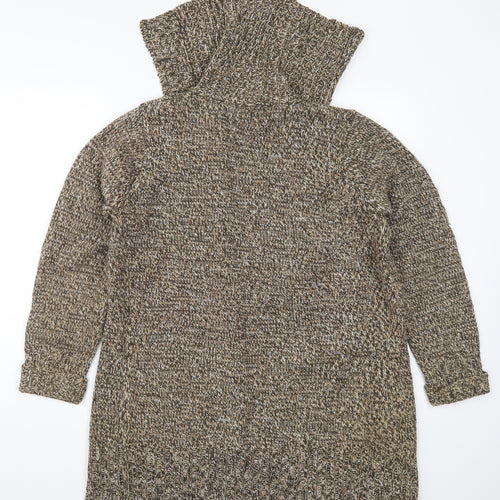 George Womens Brown  Knit Cardigan Jumper Size 18