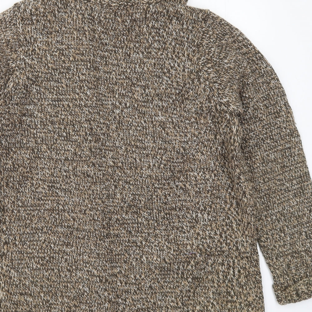 George Womens Brown  Knit Cardigan Jumper Size 18