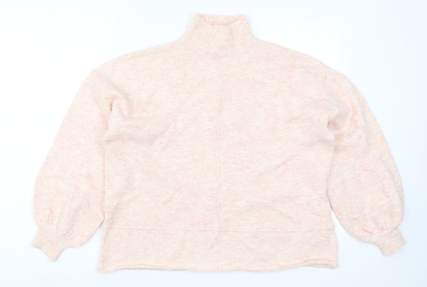 Miss Selfridge Womens Pink  Knit Pullover Jumper Size 10