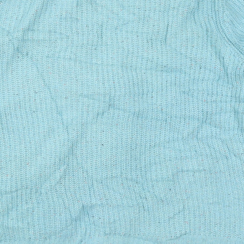 Marks and Spencer Womens Blue  Knit Cardigan Jumper Size XL