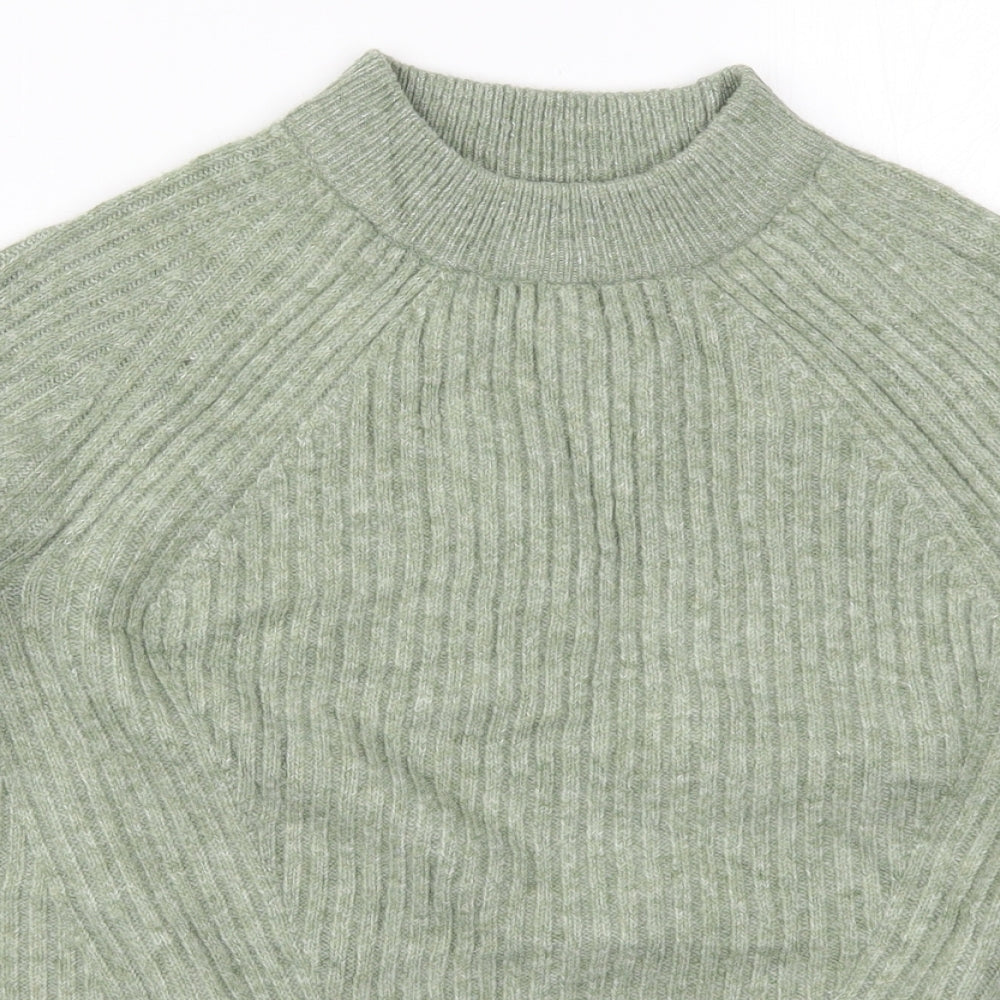 Marks and Spencer Womens Green  Knit Pullover Jumper Size S