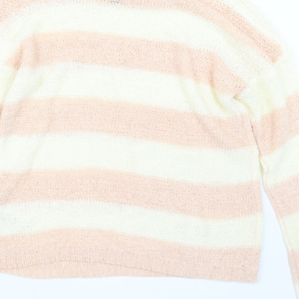 Atmosphere Womens Pink  Knit Pullover Jumper Size 10