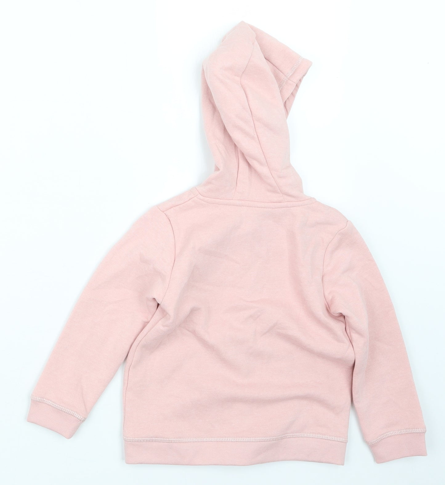 Matalan Girls Pink   Full Zip Hoodie Size 3-4 Years