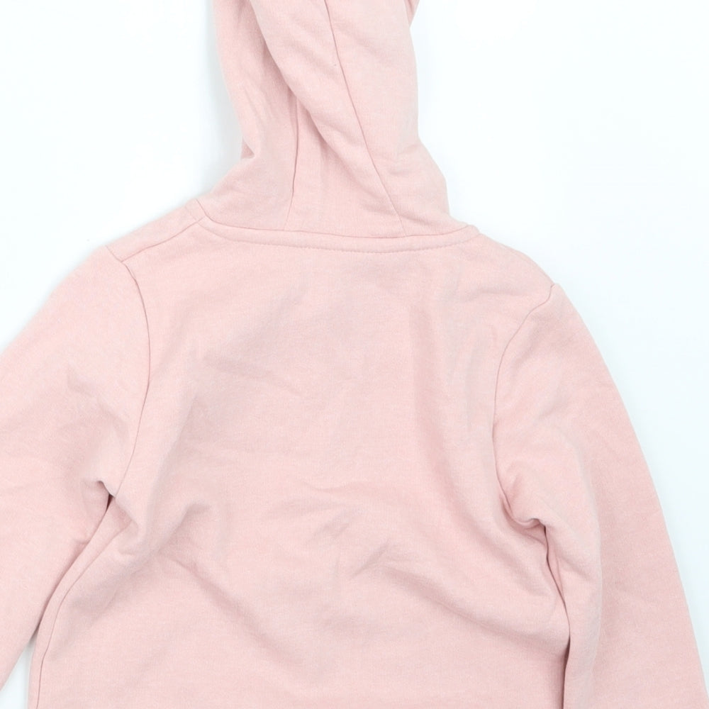 Matalan Girls Pink   Full Zip Hoodie Size 3-4 Years