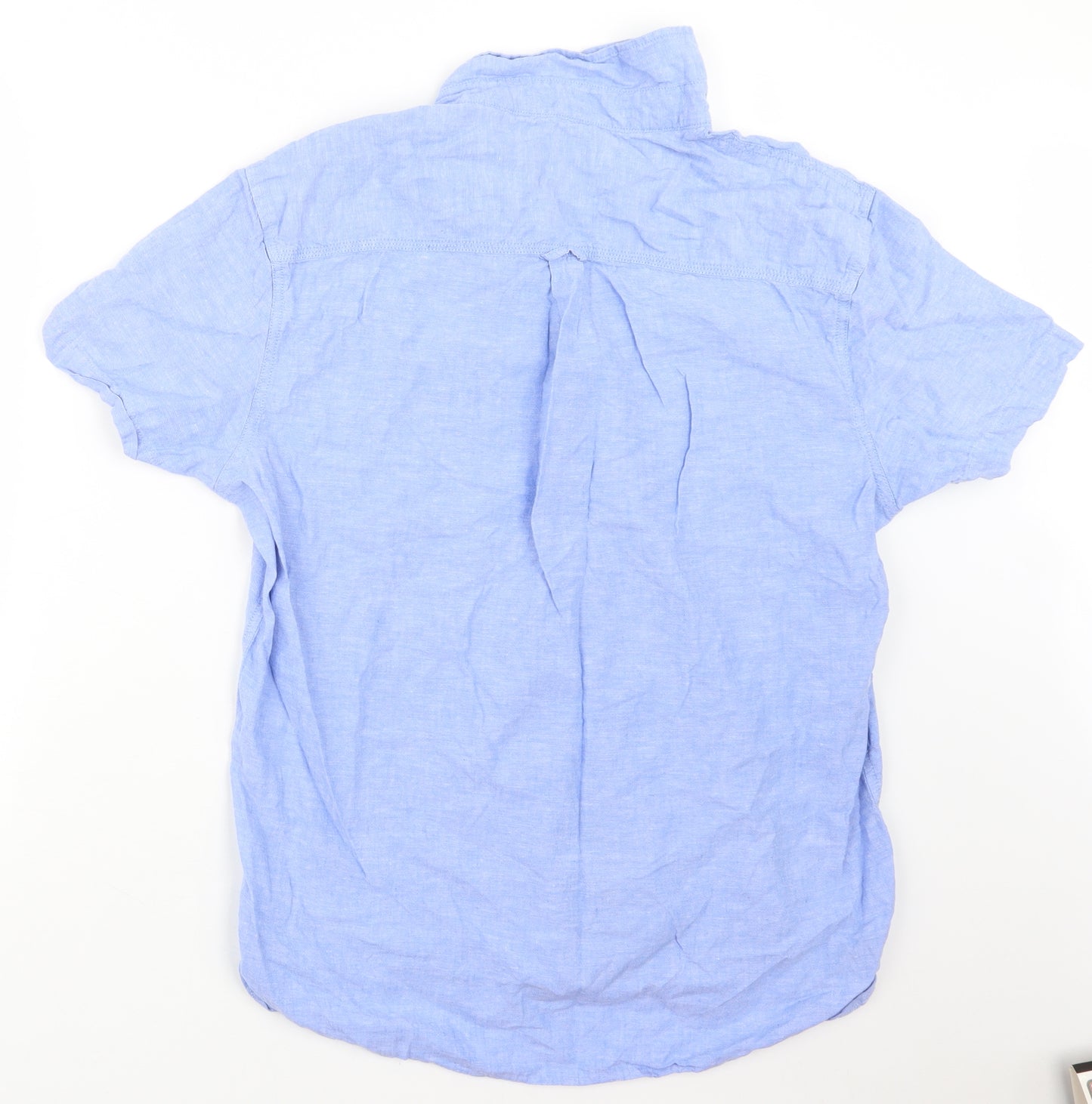 Jasper Conran Mens Blue    Button-Up Size XL