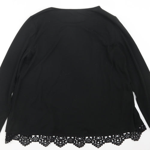 Zanzea Womens Black   Basic T-Shirt Size L