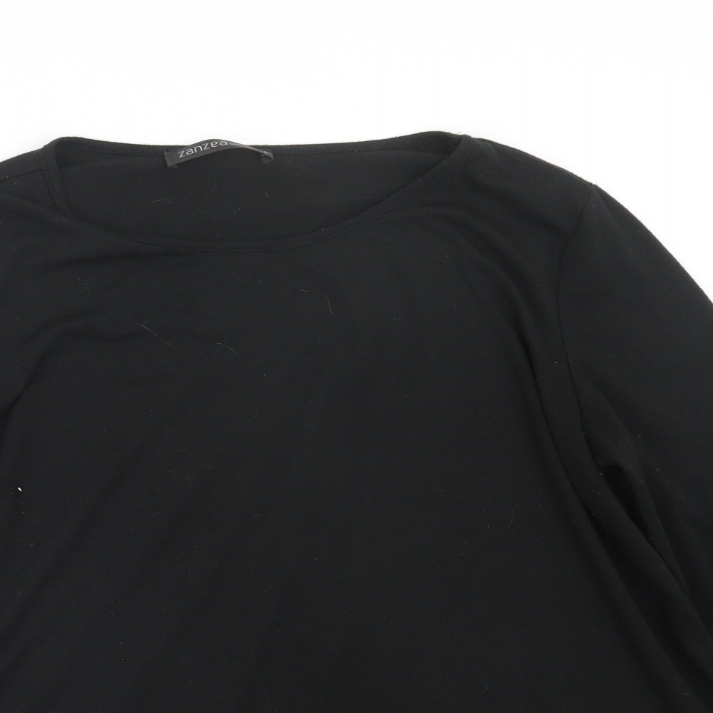 Zanzea Womens Black   Basic T-Shirt Size L