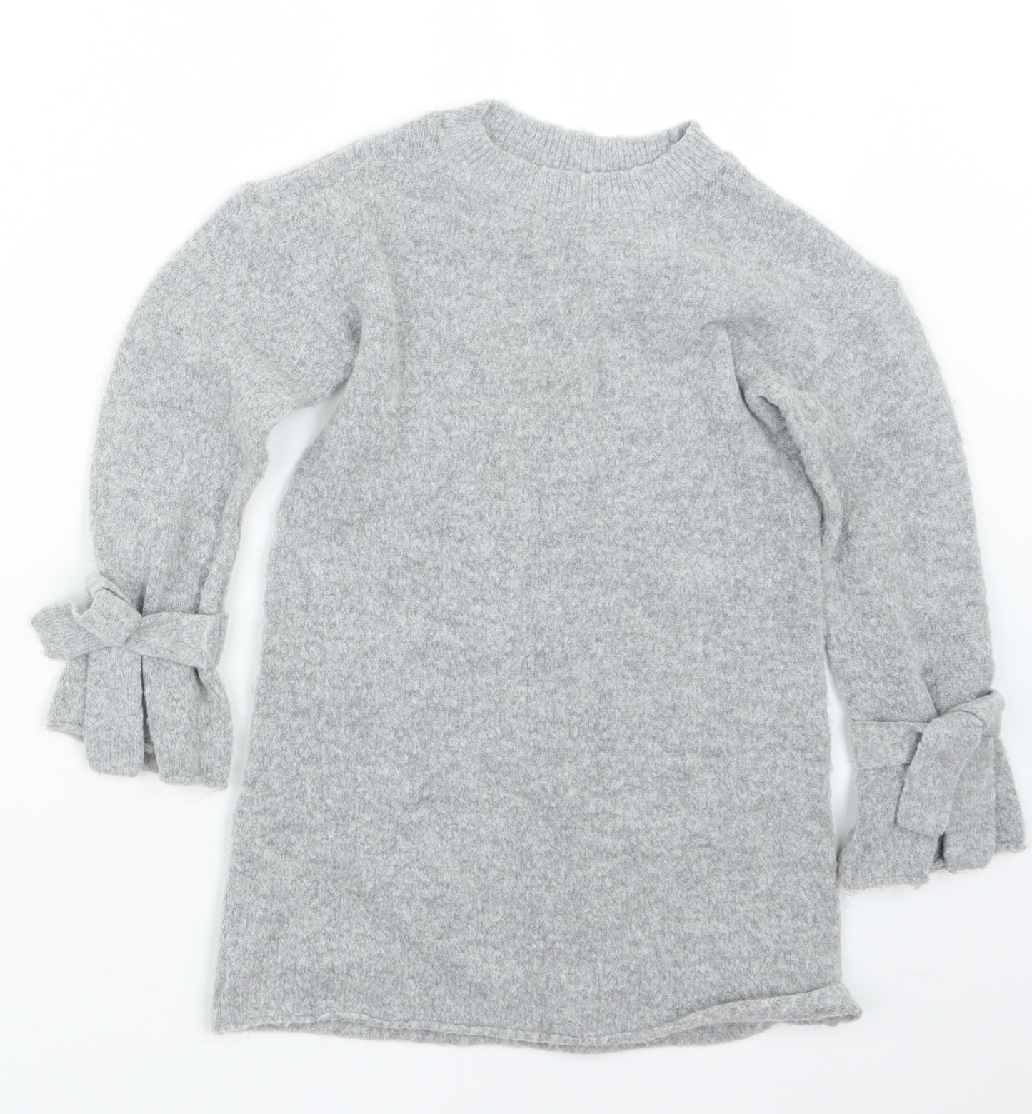 NEXT Girls Grey   Pullover Jumper Size 5 Years