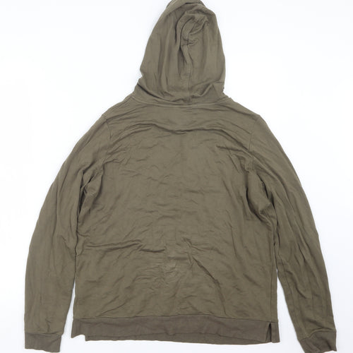 Nutmeg Womens Green   Pullover Hoodie Size 12