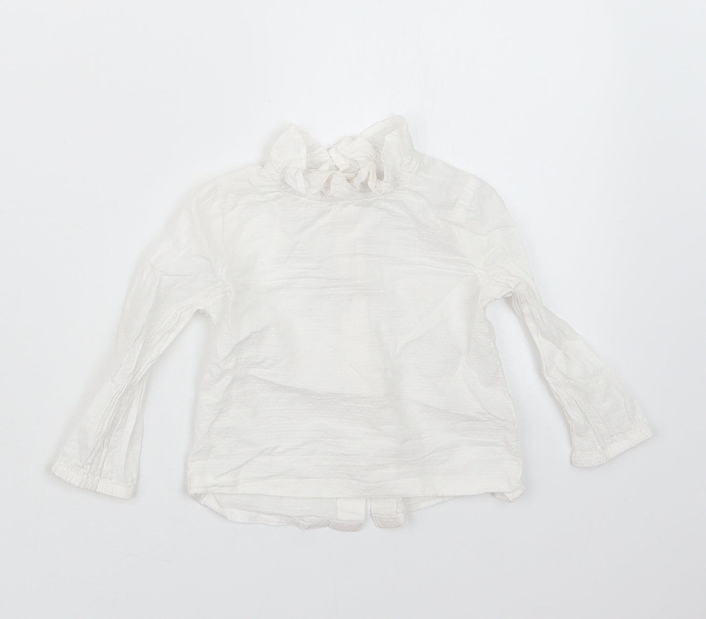 TU Girls White   Basic Button-Up Size 6-9 Months