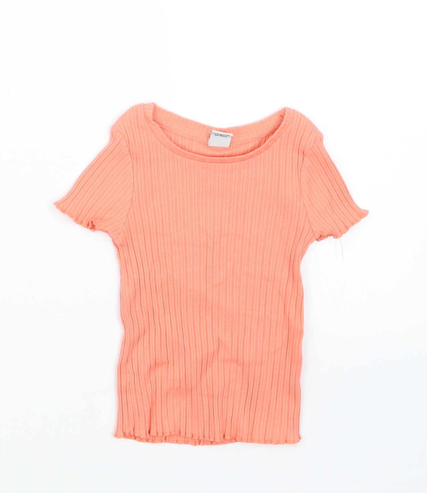 TU Girls Orange   Basic T-Shirt Size 12-18 Months