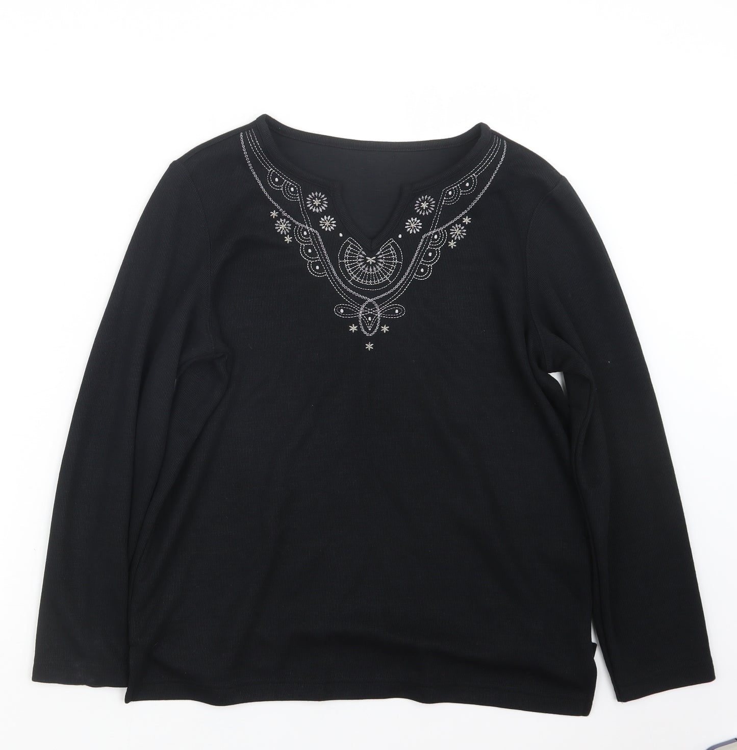 BM Womens Blue  Knit Pullover Jumper Size S
