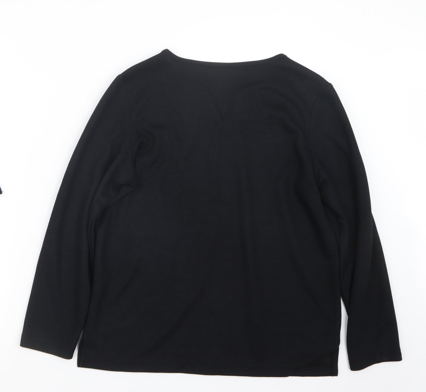 BM Womens Blue  Knit Pullover Jumper Size S