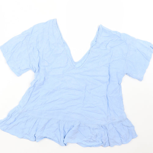 ASOS Womens Blue   Basic Blouse Size 10