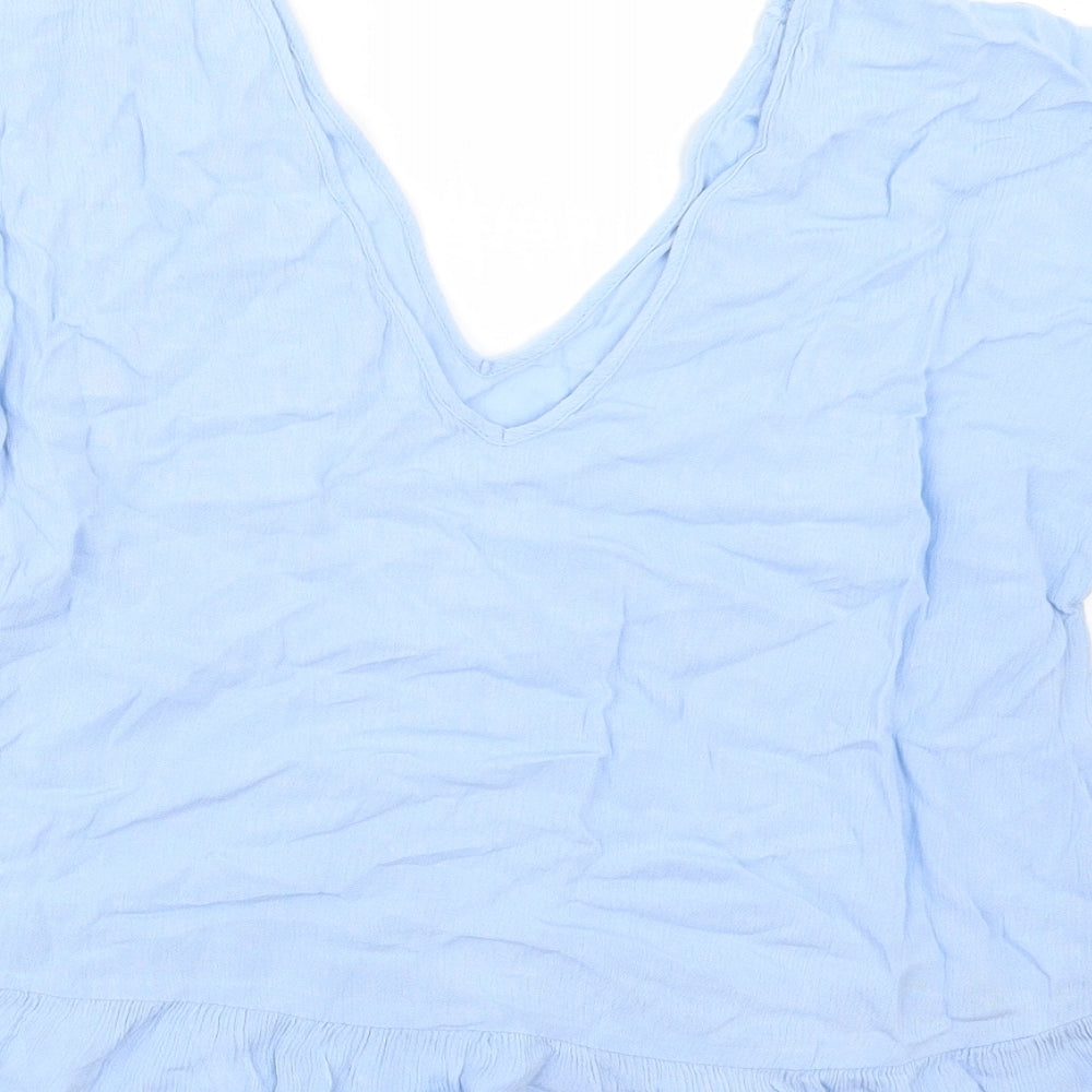ASOS Womens Blue   Basic Blouse Size 10