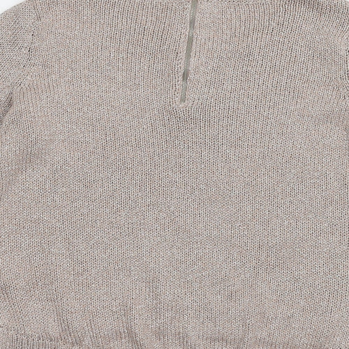Divided by H&M Womens Pink  Knit Pullover Jumper Size 14