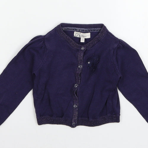 Marylebone Boys Blue  Knit Cape Jumper Size 3-4 Years