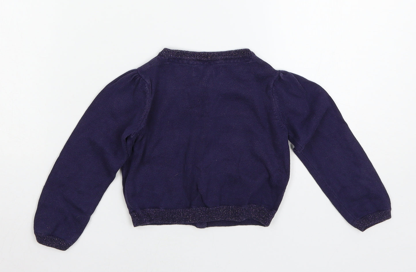 Marylebone Boys Blue  Knit Cape Jumper Size 3-4 Years