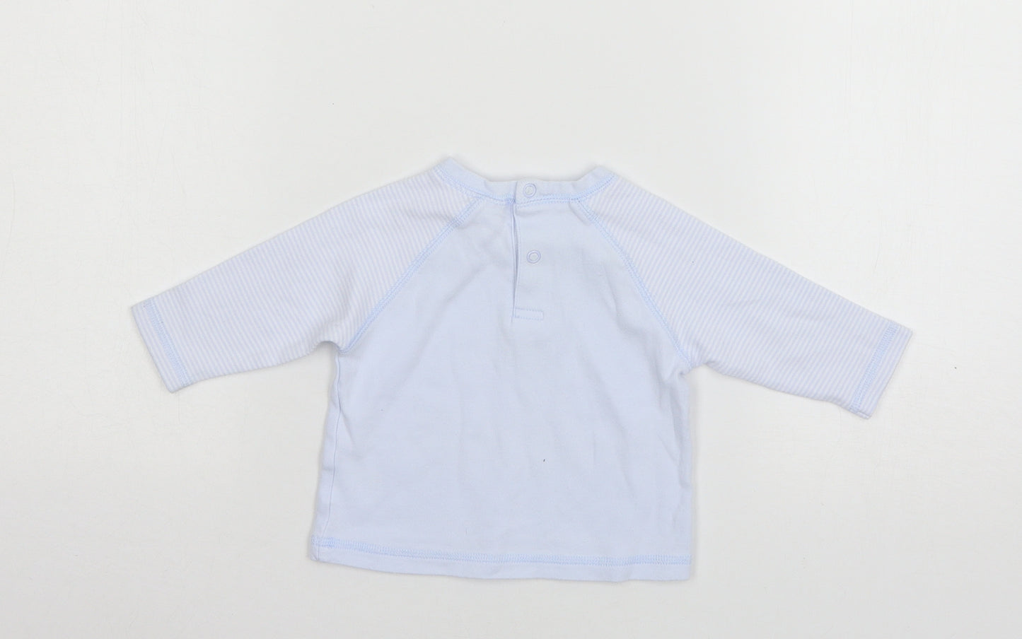 NEXT Baby Blue  Jersey Basic T-Shirt Size 3-6 Months