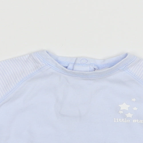 NEXT Baby Blue  Jersey Basic T-Shirt Size 3-6 Months